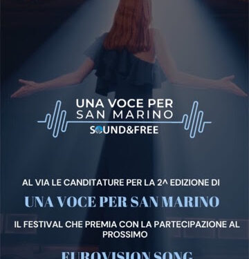Dal 28 ottobre la prima fase di casting per la seconda edizione di “Una Voce Per San Marino”